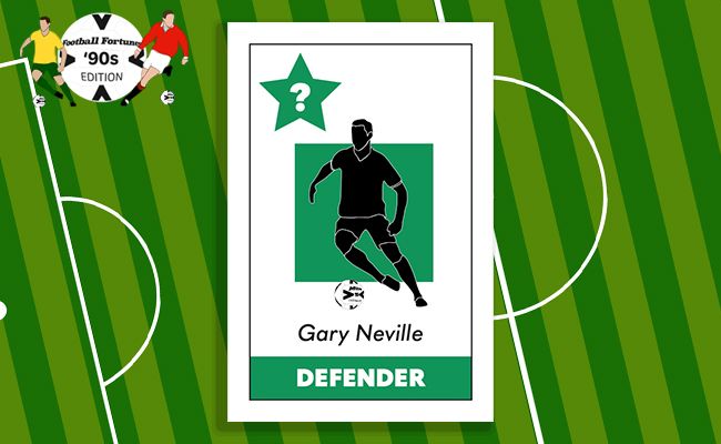 Football Fortunes '90's Edition Player Votes - Gary Neville