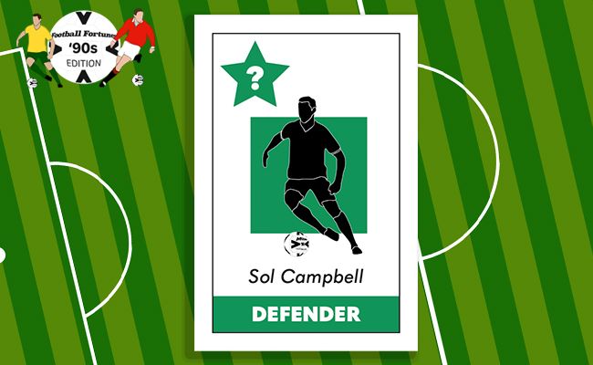Football Fortunes 90s Edition Player Votes - Sol Campbell